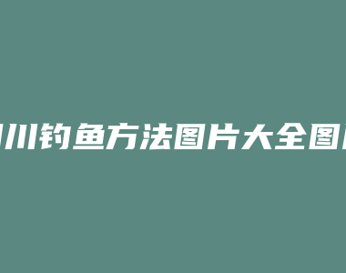 四川钓鱼方法图片大全图片