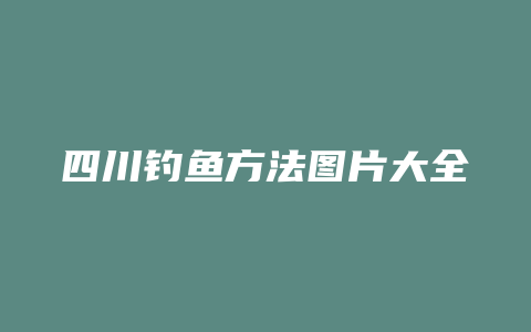 四川钓鱼方法图片大全